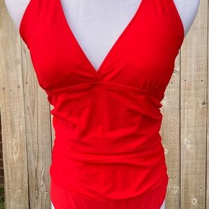 Swims Vibrant Red Strappy Design